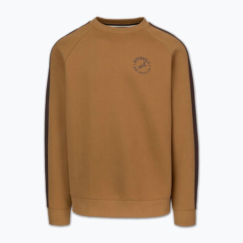 Férfi pulóver Pitbull San Diego Ca kereknyakú honey yellow 3
