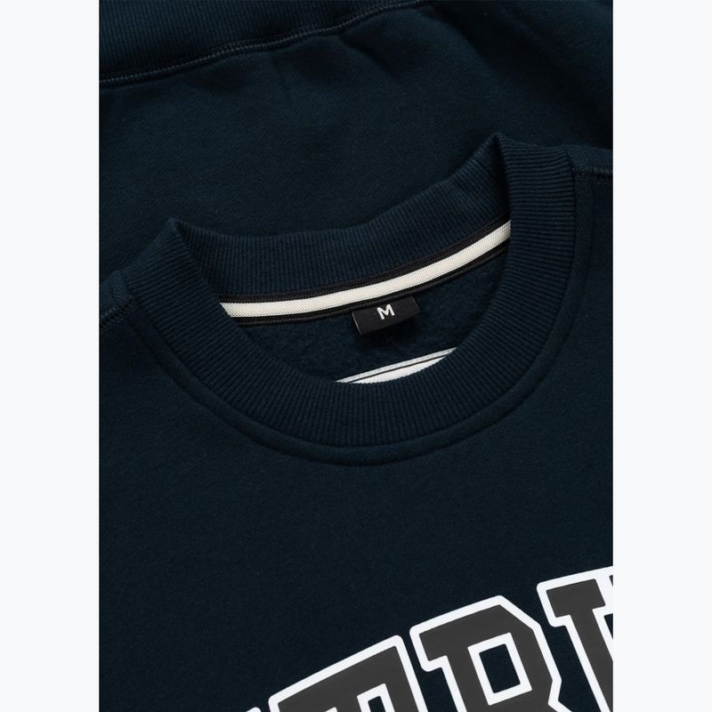 Férfi pulóver Pitbull So Cal Crewneck dark navy 6