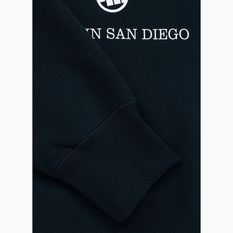 Férfi pulóver Pitbull So Cal Crewneck dark navy 9