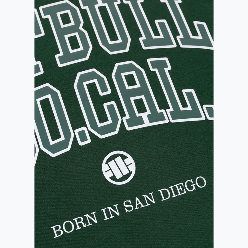 Férfi pulóver Pitbull So Cal Crewneck hunter green 8