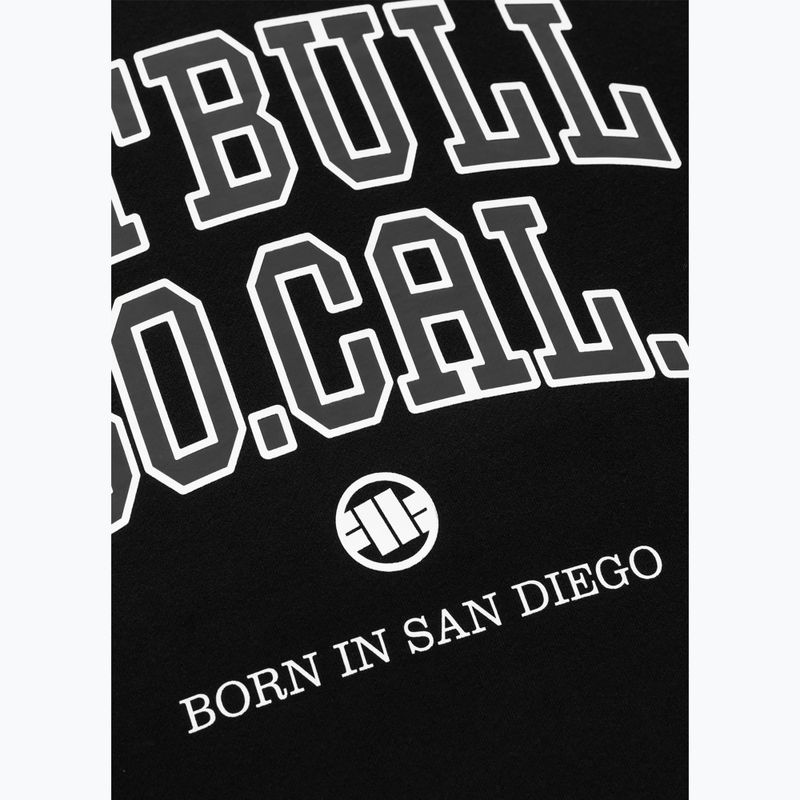 Férfi pulóver Pitbull So Cal Crewneck black 7