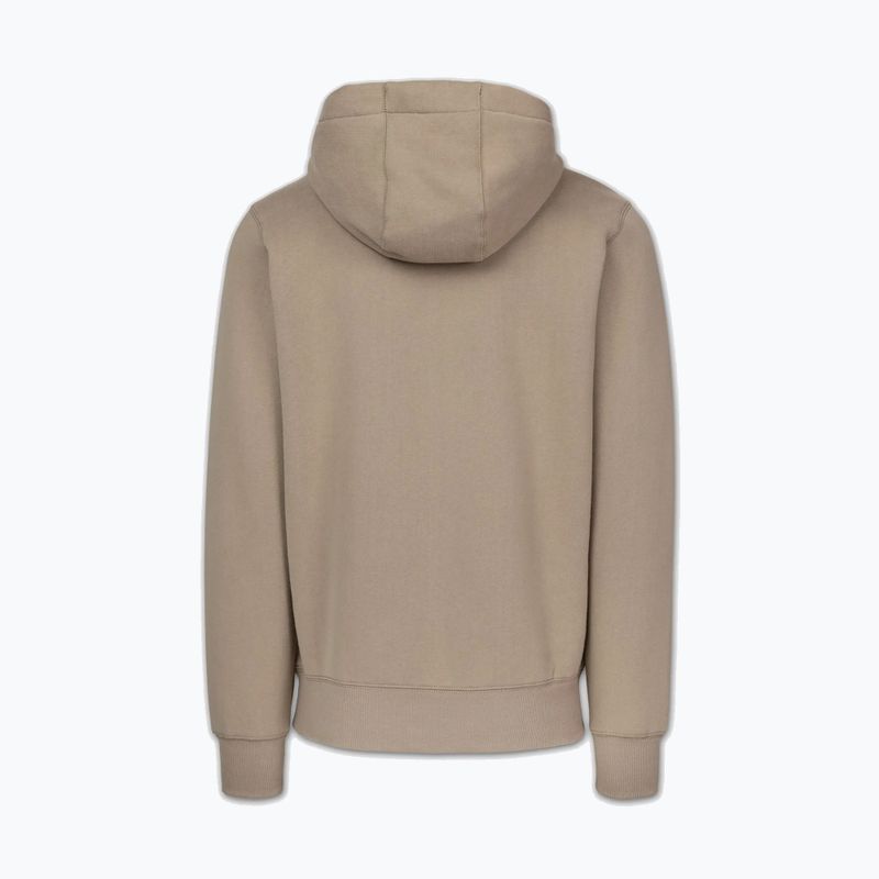 Férfi kapucnis pulóver Pitbull Small Logo Hooded pale sand 5