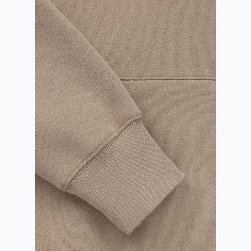 Férfi kapucnis pulóver Pitbull Small Logo Hooded pale sand 8