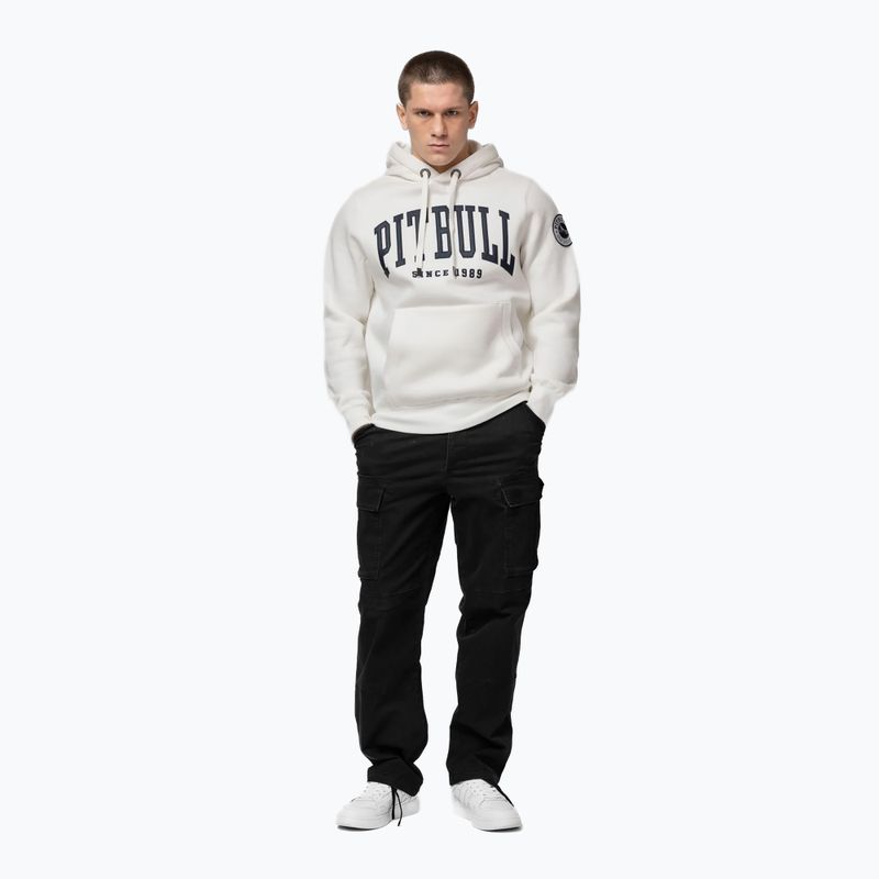 Férfi pulóver Pitbull Norton Hooded off white 2