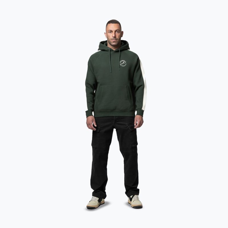 Férfi kapucnis pulóver Pitbull San Diego Ca Hooded dark green 2