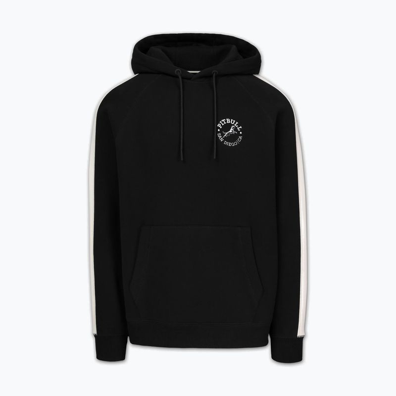 Férfi pulóver Pitbull San Diego Ca Hooded black 4