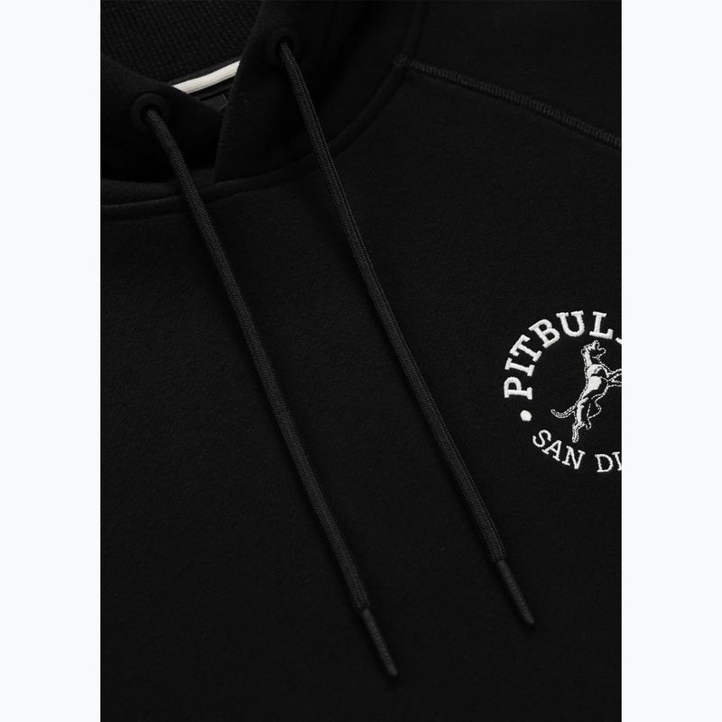 Férfi pulóver Pitbull San Diego Ca Hooded black 6
