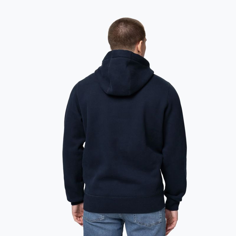 Férfi kapucnis pulóver Pitbull So Cal Hooded dark navy/red 3