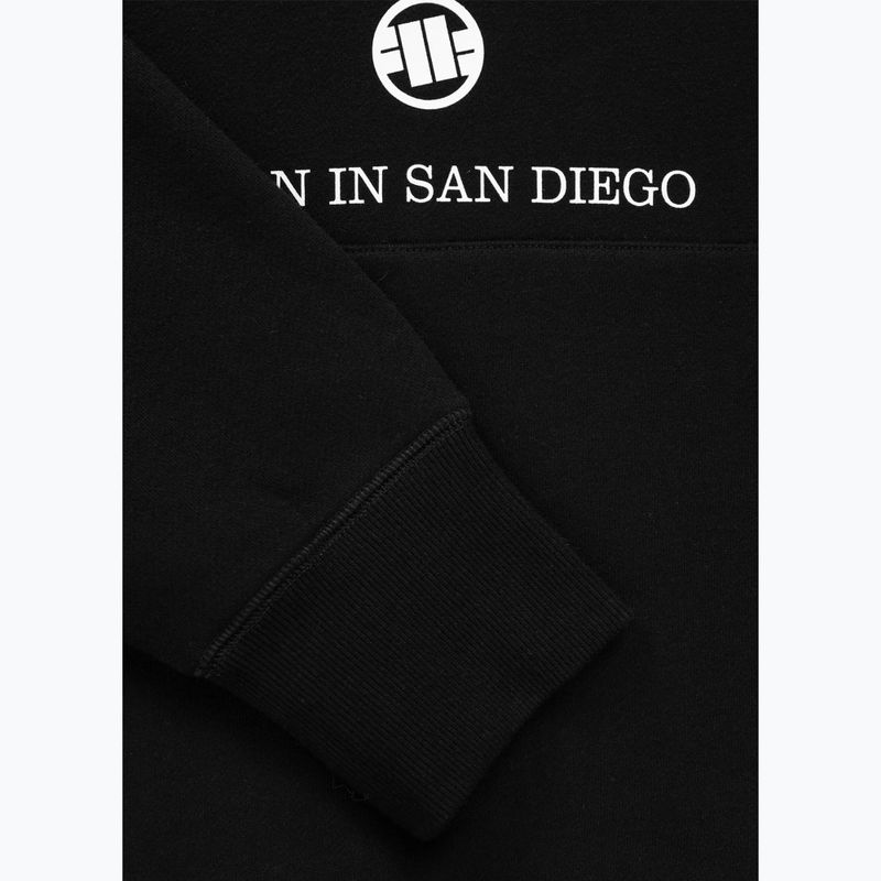 Férfi kapucnis pulóver Pitbull So Cal Hooded black 7