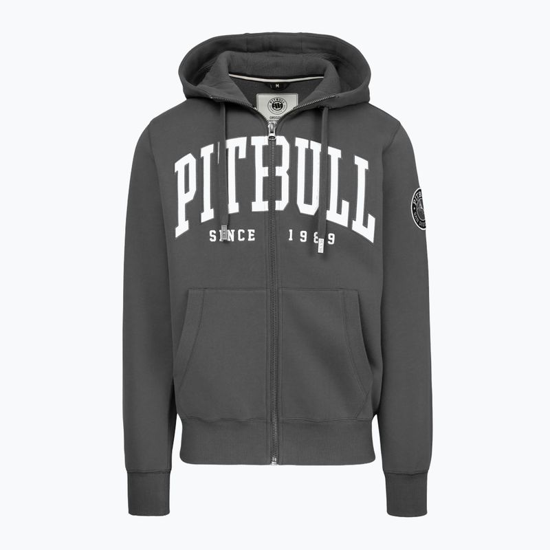 Férfi pulóver Pitbull Norton Hooded Zip graphite 5