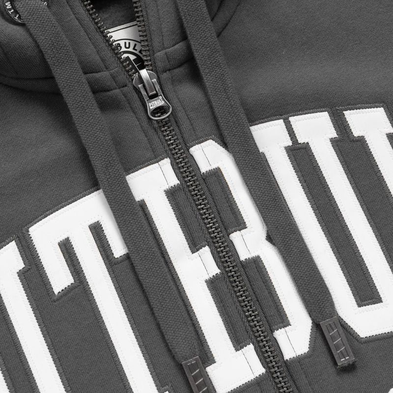 Férfi pulóver Pitbull Norton Hooded Zip graphite 7