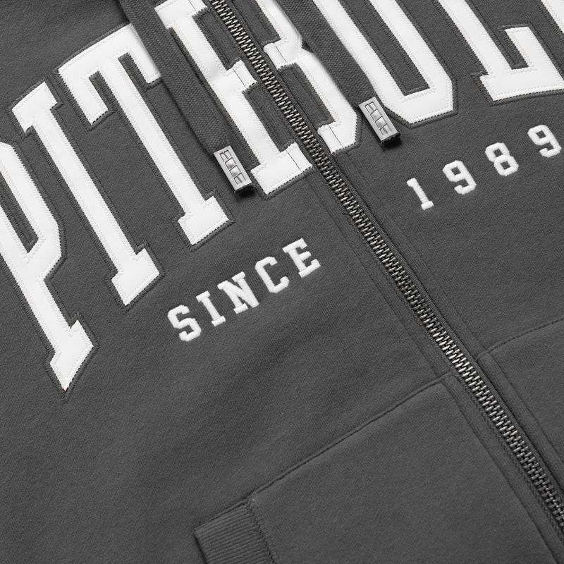 Férfi pulóver Pitbull Norton Hooded Zip graphite 9