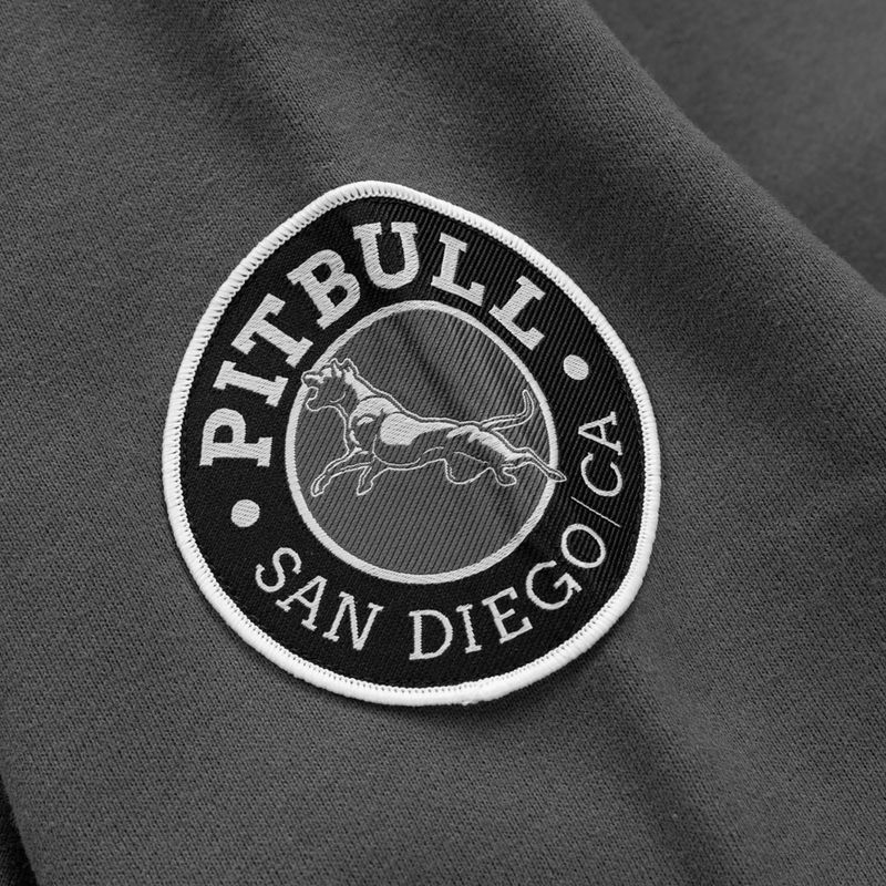 Férfi pulóver Pitbull Norton Hooded Zip graphite 12