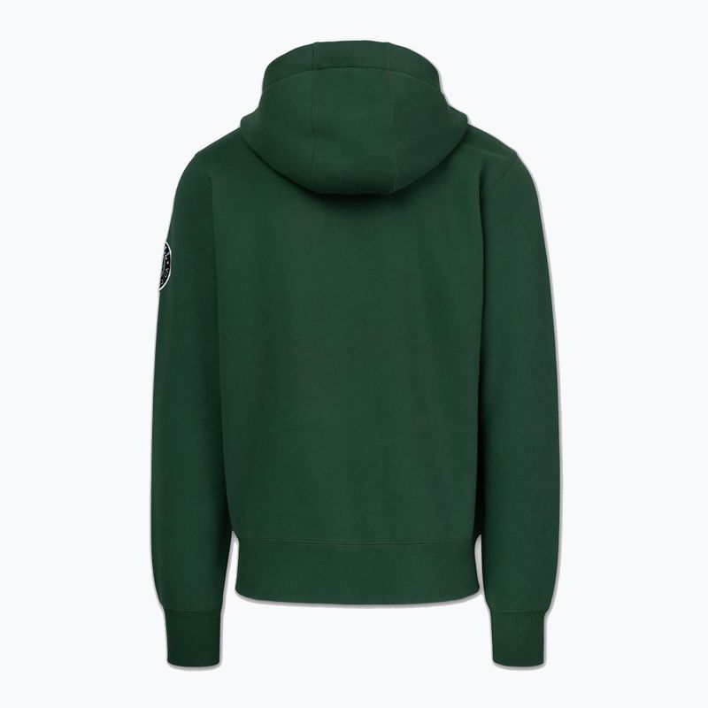 Férfi kapucnis pulóver Pitbull Norton Hooded Zip hunter green 7