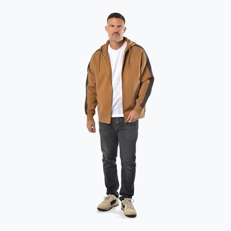 Férfi kapucnis pulóver Pitbull San Diego Ca Hooded Zip honey yellow 4