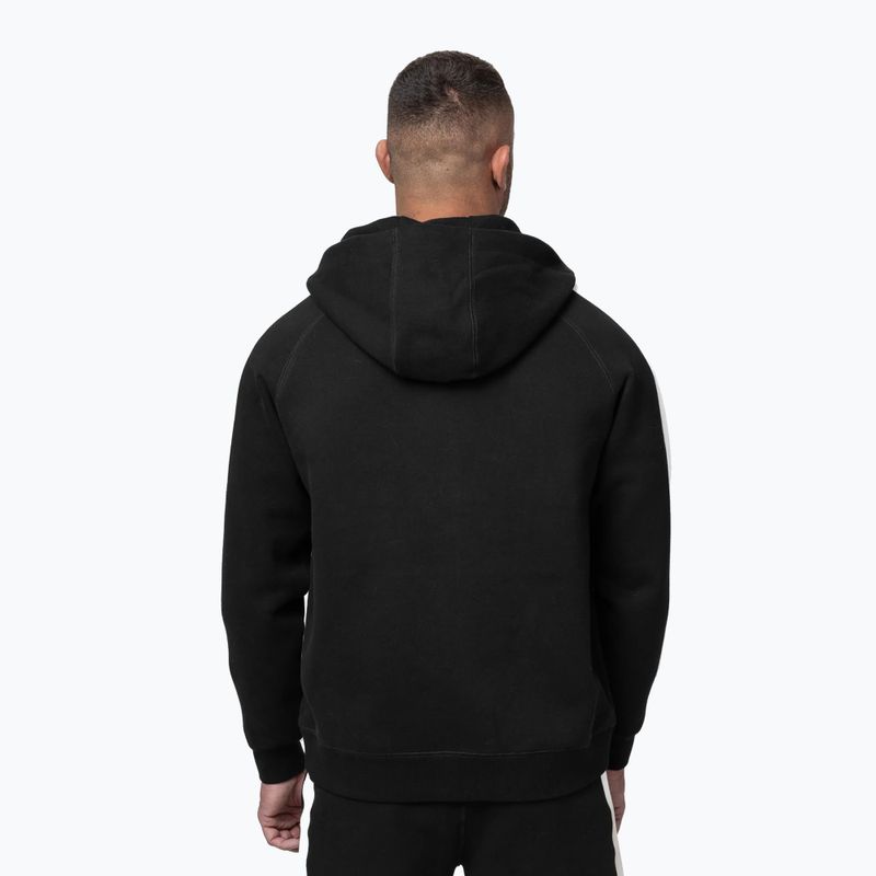 Férfi pulóver Pitbull San Diego Ca Hooded Zip black 3