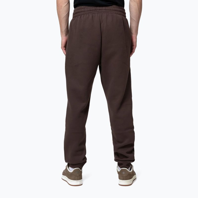 Férfi melegítőnadrág Pitbull Hilltop Track Hatton dark chocolate 3