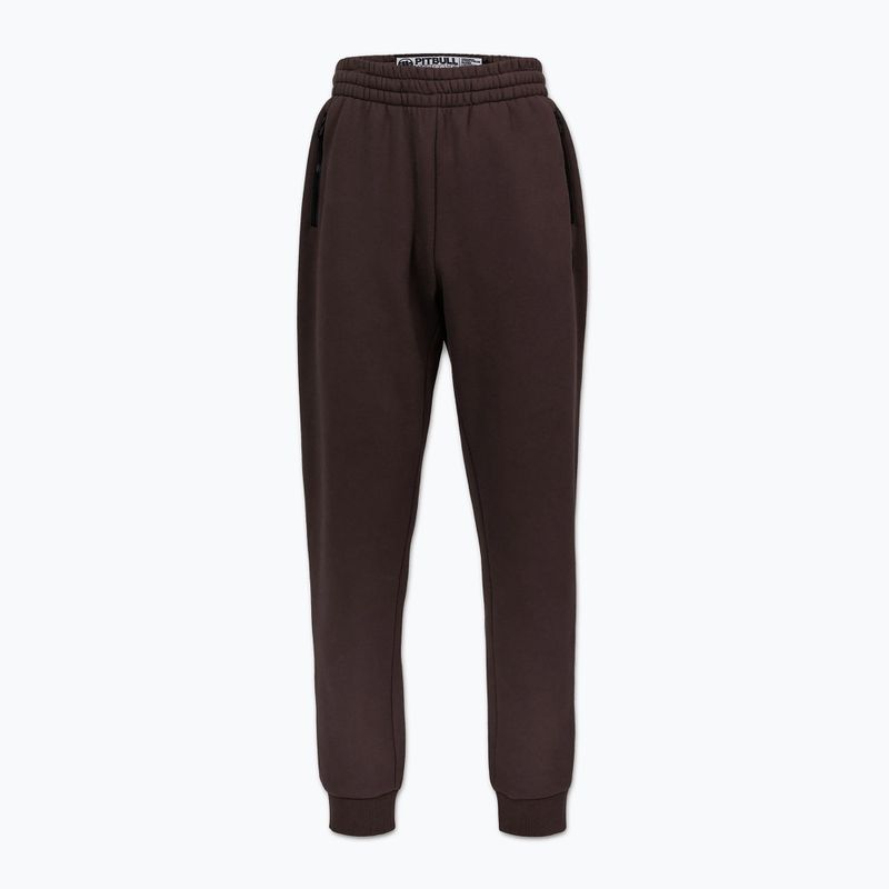 Férfi melegítőnadrág Pitbull Hilltop Track Hatton dark chocolate 6