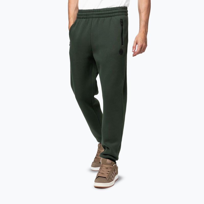 Férfi nadrág Pitbull Hilltop Track Hatton dark green 4
