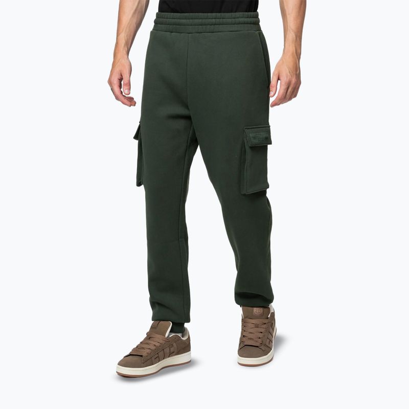 Férfi nadrág Pitbull Cypress Sport Cargo dark green 4