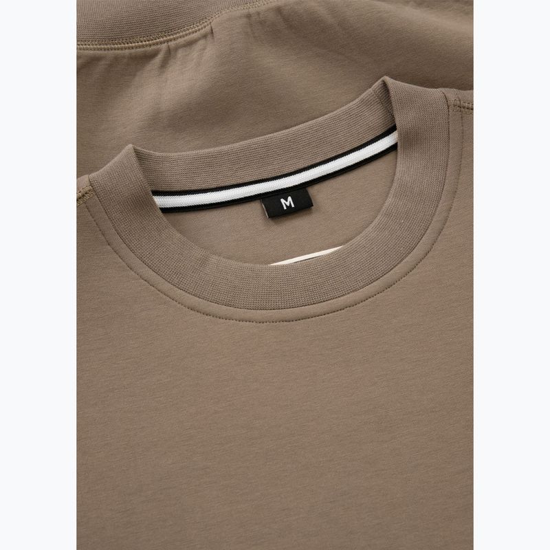 Férfi pulóver Pitbull Sampson Crewneck Sweatshirt pale sand 7