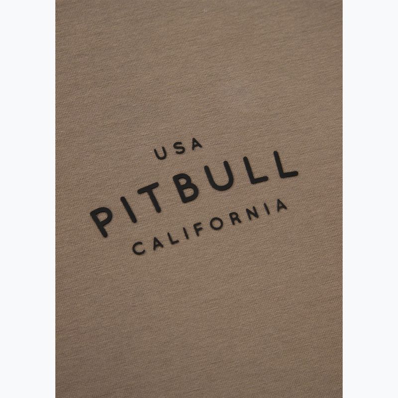 Férfi pulóver Pitbull Sampson Crewneck Sweatshirt pale sand 8