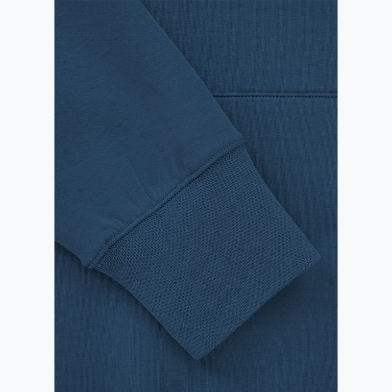 Férfi kapucnis pulóver Pitbull Sampson Hooded Sweatshirt petrol blue 9