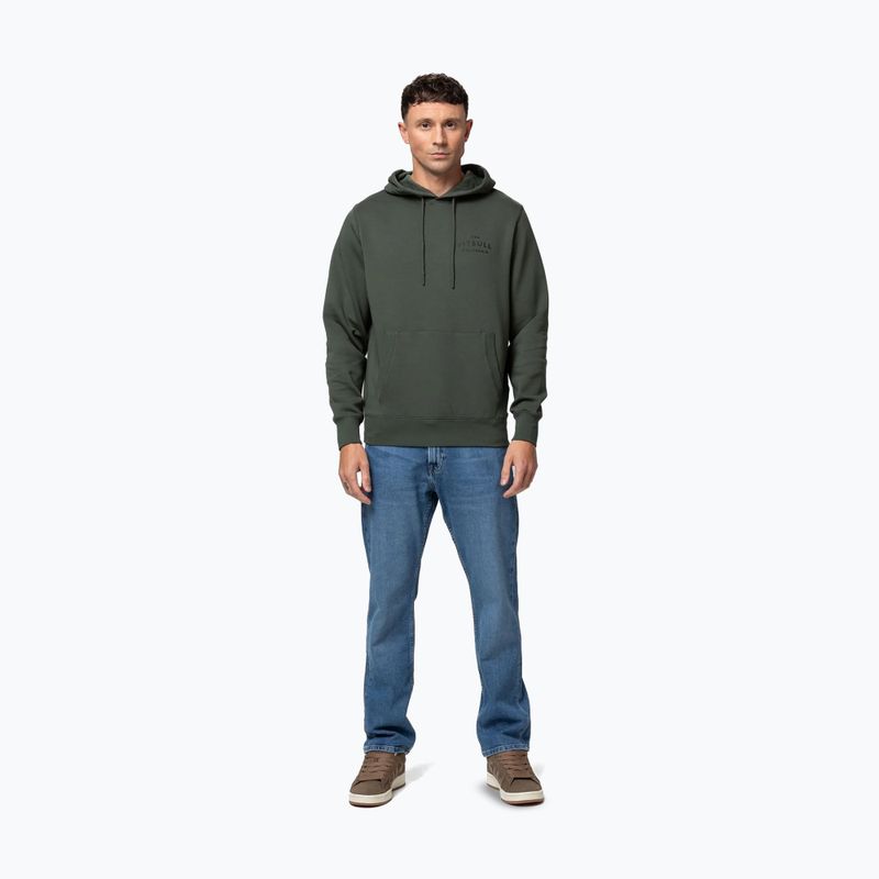 Férfi pulóver Pitbull Sampson Hooded Sweatshirt old green 2
