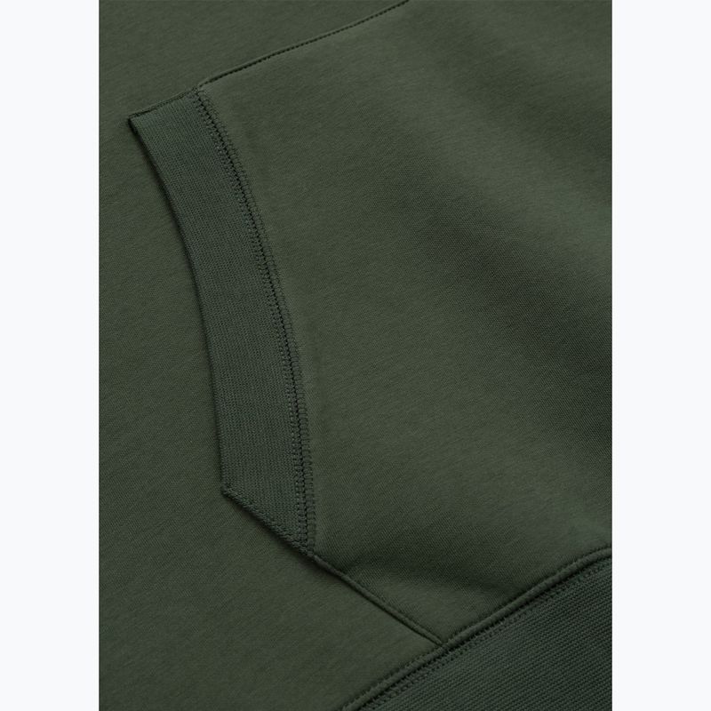 Férfi pulóver Pitbull Sampson Hooded Sweatshirt old green 8