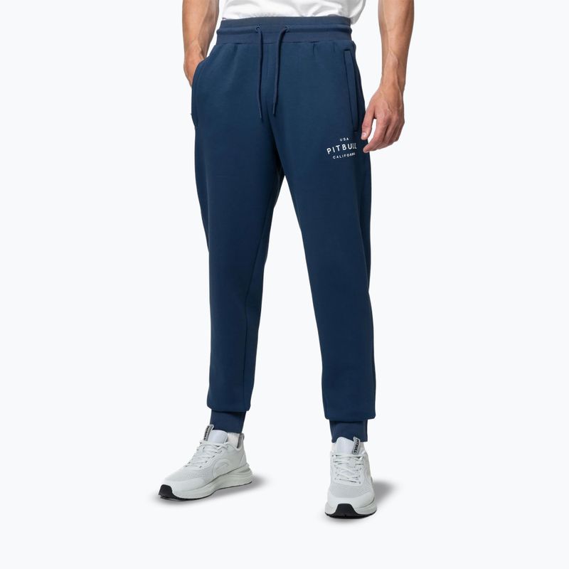 Férfi melegítőnadrág Pitbull Sampson Track Pants petrol blue