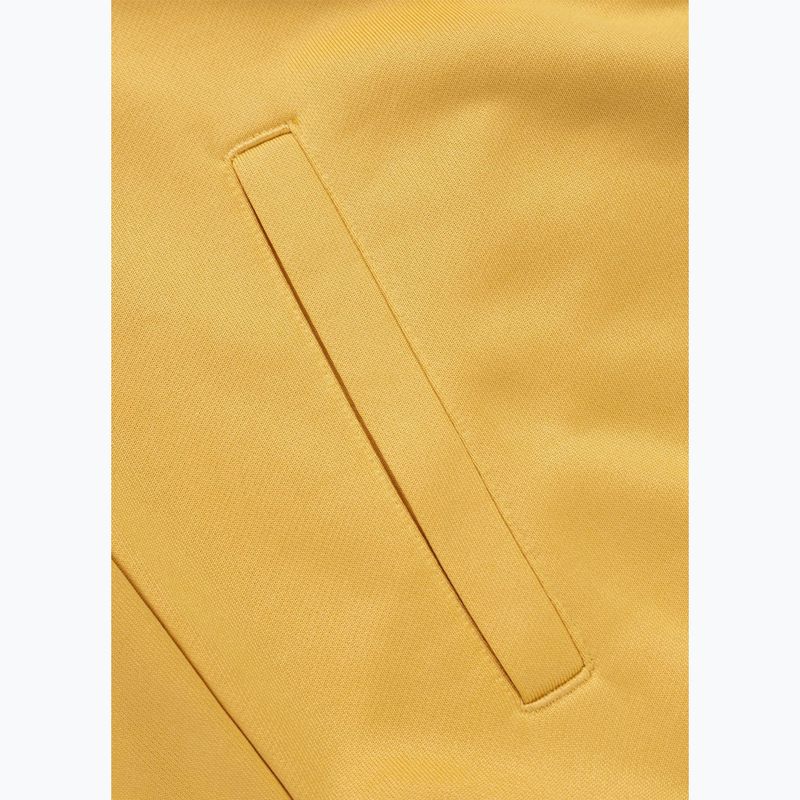 Férfi pulóver Pitbull Trackjacket Tape Logo Terry Group pale yellow 11