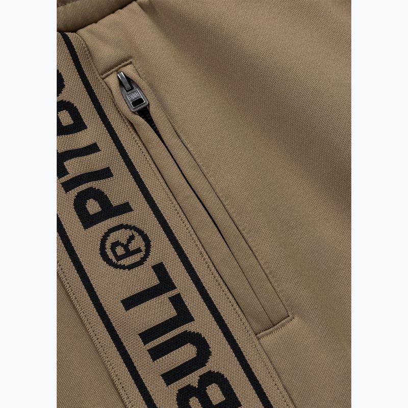 Férfi melegítőnadrág Pitbull Trackpants Tape Logo Terry Group coyote brown 6