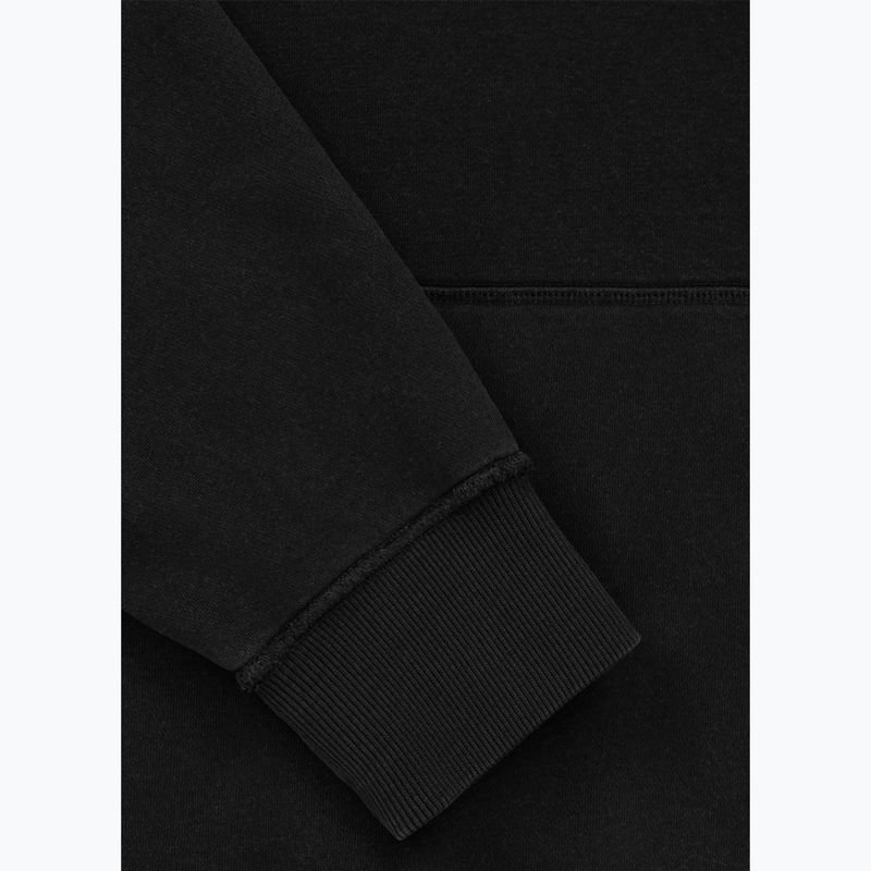 Férfi kapucnis pulóver Pitbull Orlando Hooded washed dark graphite 6