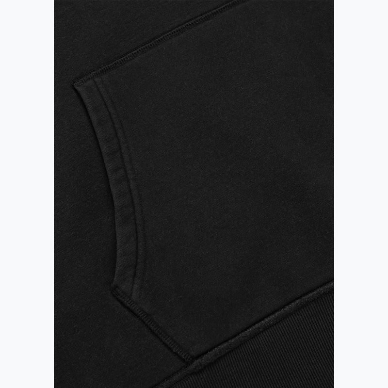 Férfi kapucnis pulóver Pitbull Orlando Hooded washed dark graphite 7
