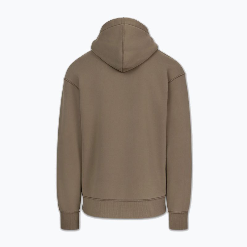 Férfi kapucnis pulóver Pitbull Orlando Hooded coyote brown 2