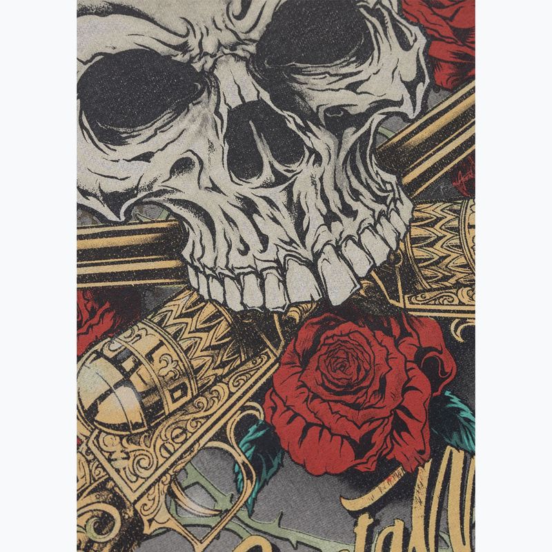 Férfi kapucnis pulóver Pitbull Santa Muerte Hooded major olive 9