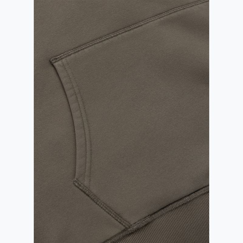 Férfi kapucnis pulóver Pitbull Santa Muerte Hooded major olive 11