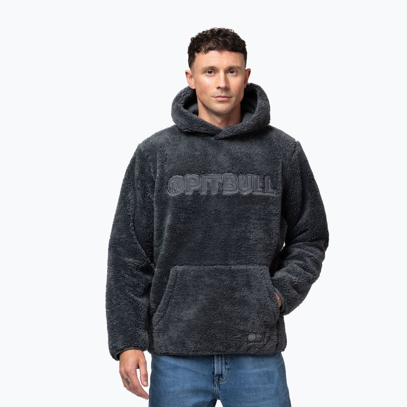 Férfi pulóver Pitbull Aragon Hooded graphite 4