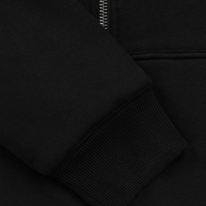 Férfi cipzáras kapucnis pulóver Pitbull Ruffin Detroit Hooded Zip black/black 11