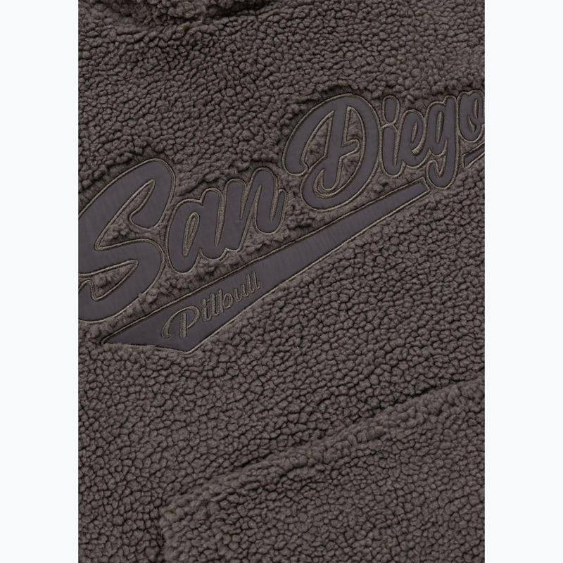 Férfi pulóver Pitbull Galaxy Hooded taupe 4