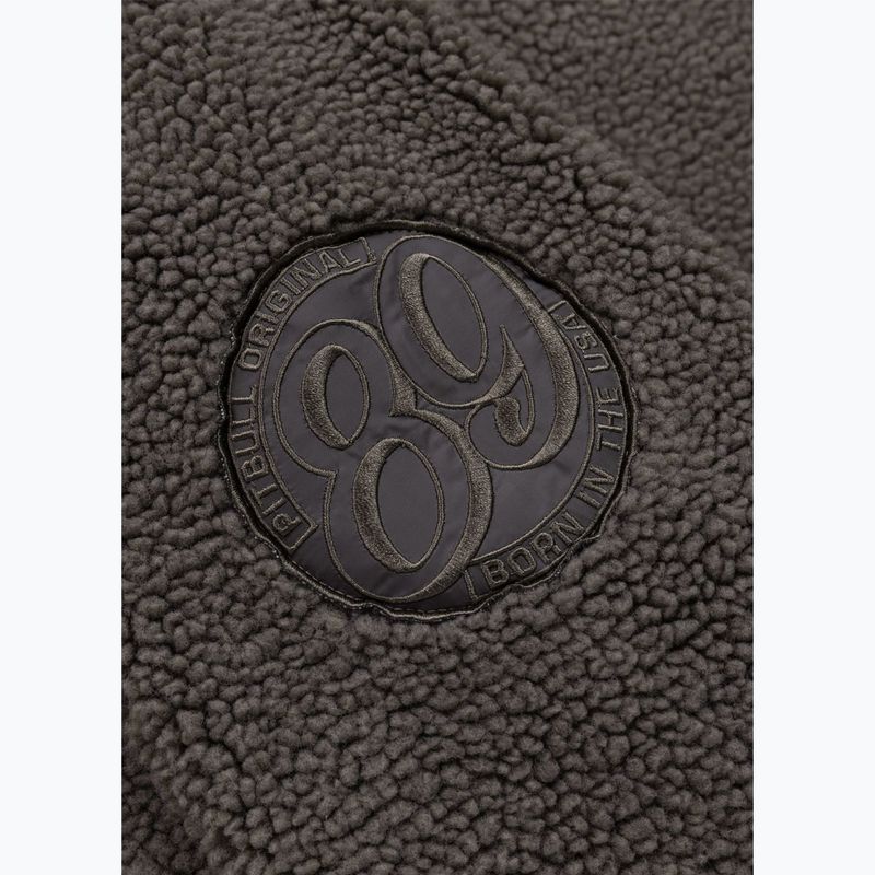 Férfi kapucnis pulóver Pitbull Galaxy Hooded Zip taupe 9