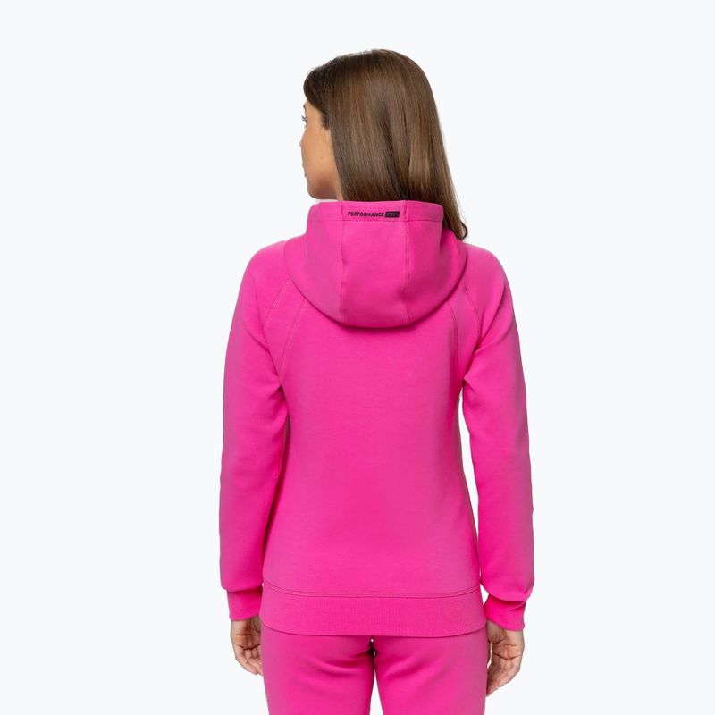 Női pulóver Pitbull Explory Hooded candy pink 3