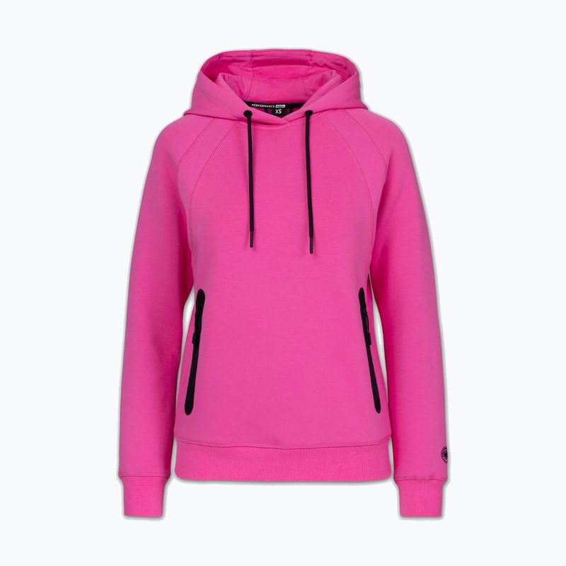 Női pulóver Pitbull Explory Hooded candy pink 5