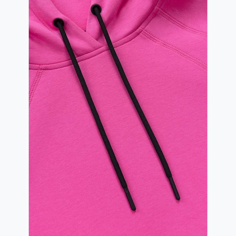 Női pulóver Pitbull Explory Hooded candy pink 7