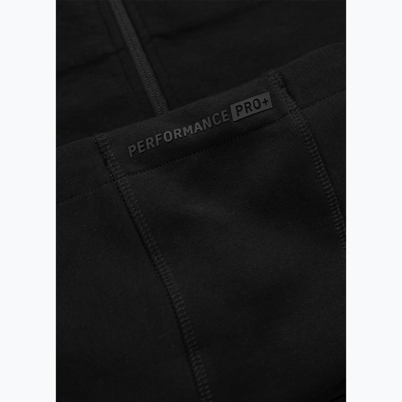 Női cipzáras kapucnis pulóver Pitbull Explory Hooded Zip black 11