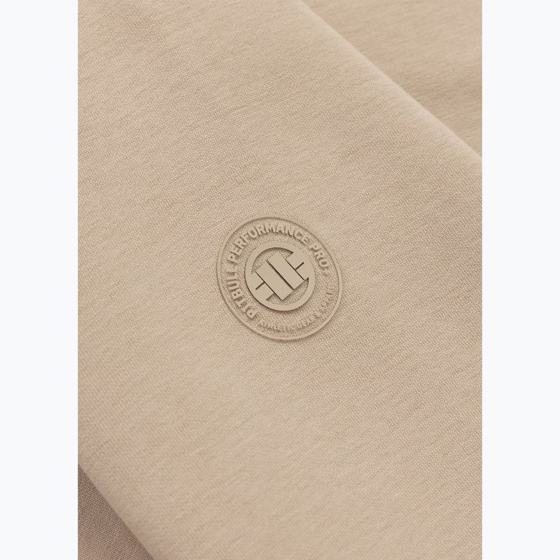 Női pulóver Pitbull Discovery Crewneck Sweatshirt cappuccino 8