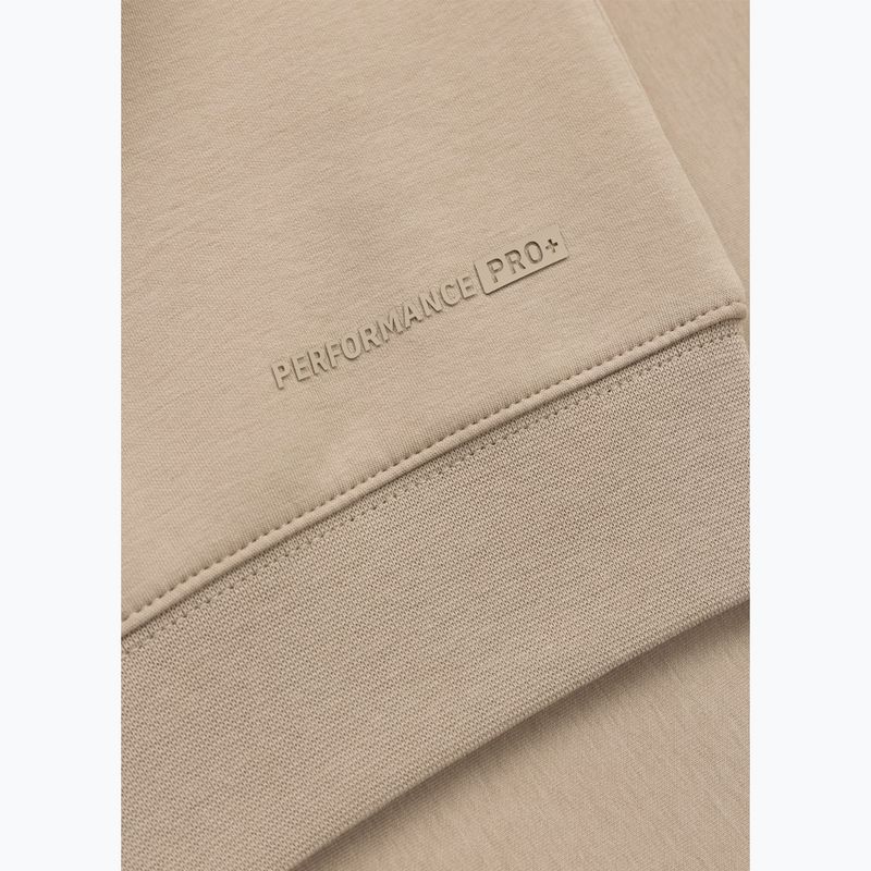 Női pulóver Pitbull Discovery Crewneck Sweatshirt cappuccino 9