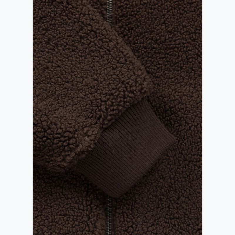 Női cipzáras kapucnis pulóver Pitbull Daisy Hooded Zip dark chocolate 10