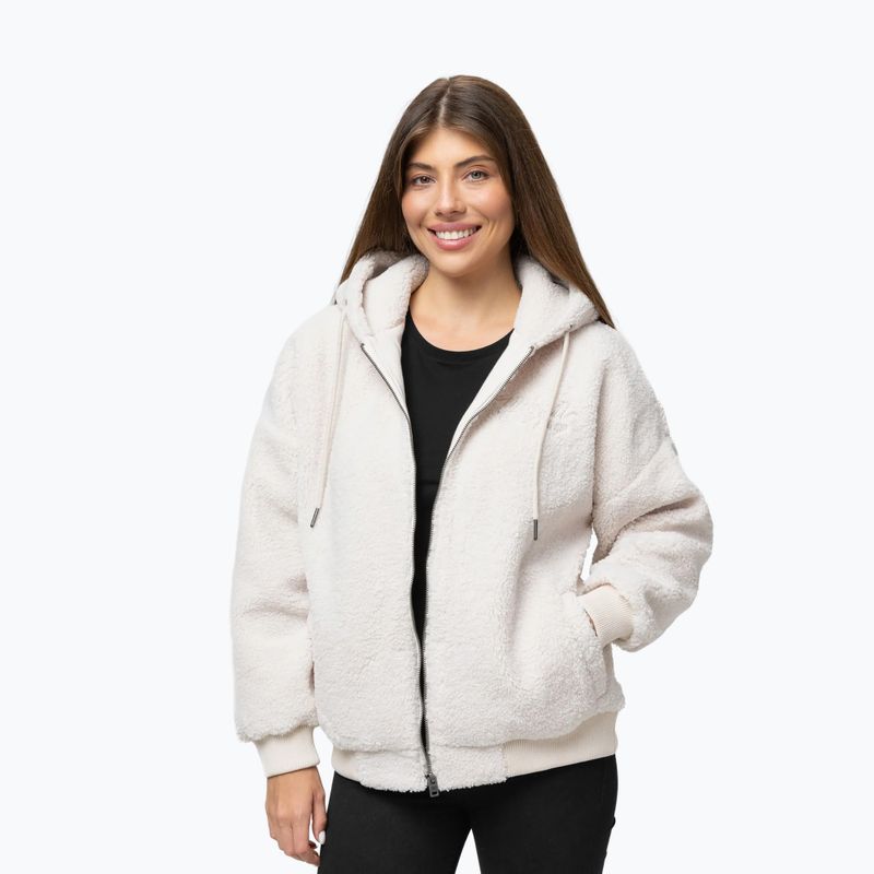 Női kapucnis cipzáras pulóver Pitbull Daisy Hooded Zip light beige 4