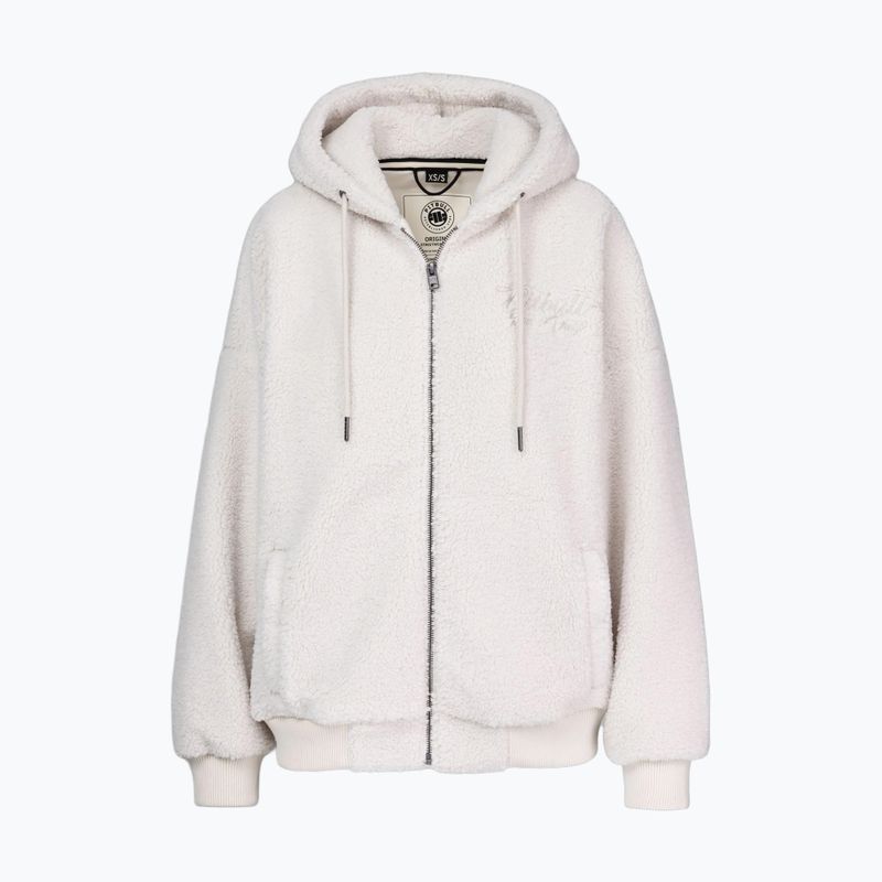 Női kapucnis cipzáras pulóver Pitbull Daisy Hooded Zip light beige 5